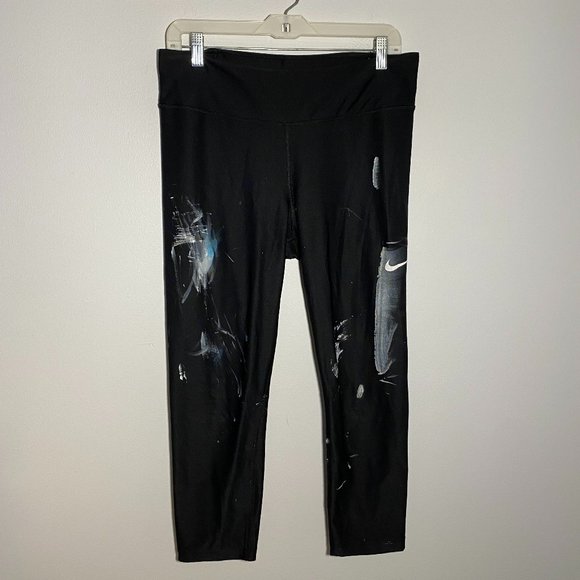 Nike Pants & Jumpsuits Nike Drifit Paint Splatter Leggings Poshmark